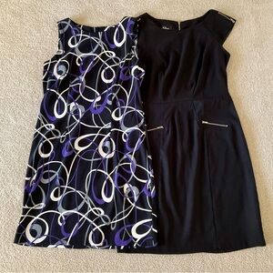 AGB Sleeveless 2-Dress Bundle (Sizes 8 & 10)